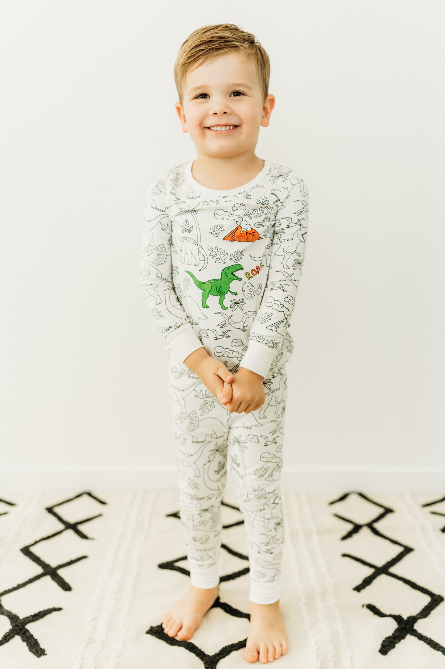 Dino-mite Dreams Colorable Pajamas