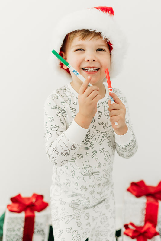 Christmas Cheer Colorable Pajamas